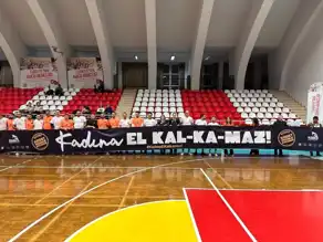 Spor Müsabakasında Kadına Şiddete Karşı Bilgilendirme