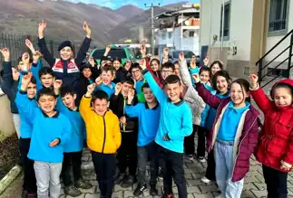 Köşk'te Jandarma, Öğrencilerle Ağaç Dikimi Etkinliği Yaptı
