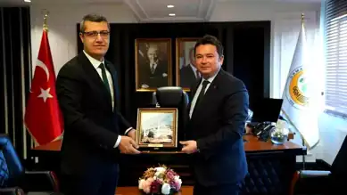 Aydın, Orman Bölge Müdürü Şahan'ı Ziyaret Etti