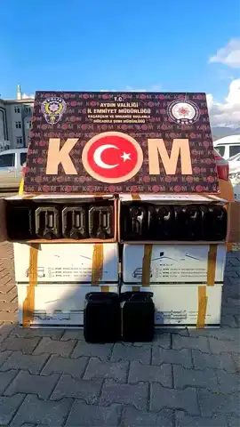 Aydın'da 130 Litre Etil Alkol Operasyonu