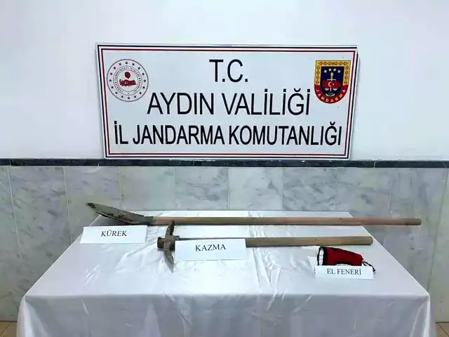 Aydın Kuyucak'ta Kaçak Kazı Operasyonu: 5 Gözaltı